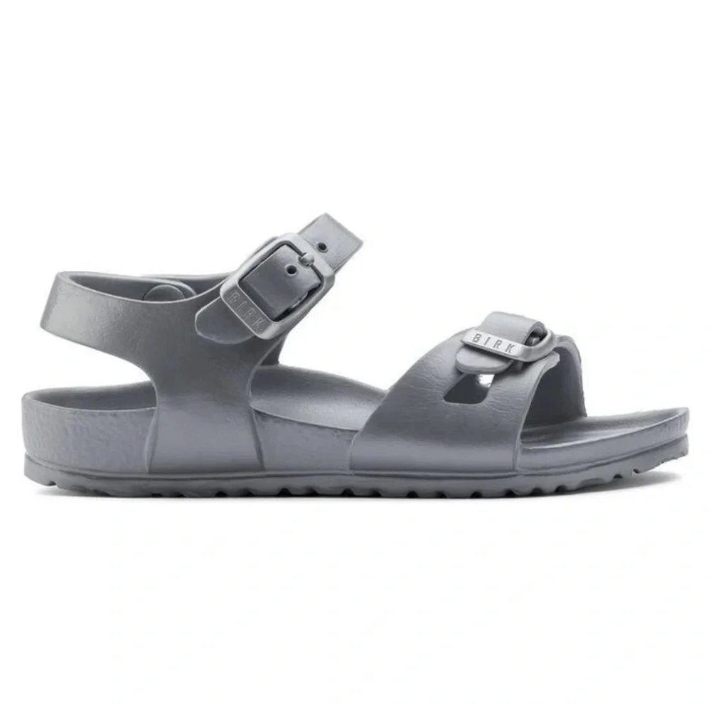 Birkenstock Kids' Essentials Rio Eva Sandal Toddler/Preschool | Silver | NEW/NWT